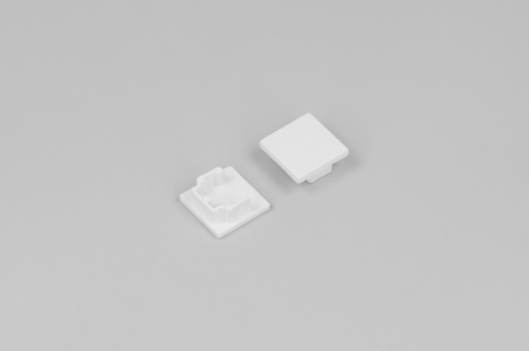 Difuzory a koncovky - Koncovka profilu LEVEL12 bílá, plná, L8999901 - foto 1