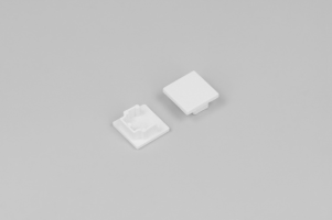 Difuzory a koncovky - Koncovka profilu LEVEL12 bílá, plná, L8999901