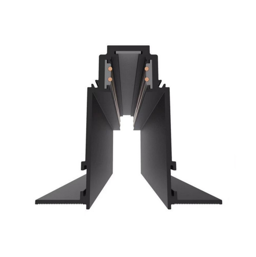 Podomítkový / sádrokartonový systém MAG R35 - Track zapuštěný magnetický systém MAG R35 černý, 48V, délka 1M, 1,5M, 2M - foto 1