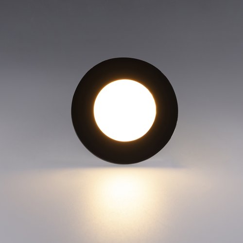 Bodová - LED bodové svítidlo MAGNETO 2,8W, 260Lm, Ø 75mm, DC 12 V, černá - foto 1