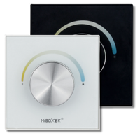 Nástěnné jednotky - Nástěnný ovladač pro jednobarevné a CCT LED pásky, 2,4GHz, DC12V-48V, Mi-Light, P0