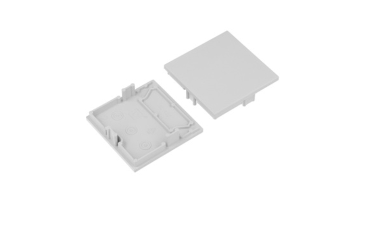 Difuzory a koncovky - Koncovka PHIL.V2, stříbrná, 2ks - foto 1