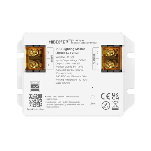 PLC série - PLC řídící jednotka, Zigbee 3.0+2.4G, PLCZ1, Mi-Light - foto 1