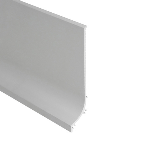 Soklové (obvodové, dekorační) profily - Hliníkový ukončovací profil BASE, eloxovaný - foto 1