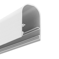 Profily s prostorem pro zdroj - Hliníkový závěsný profil NAMI23, bílý, C9/D9