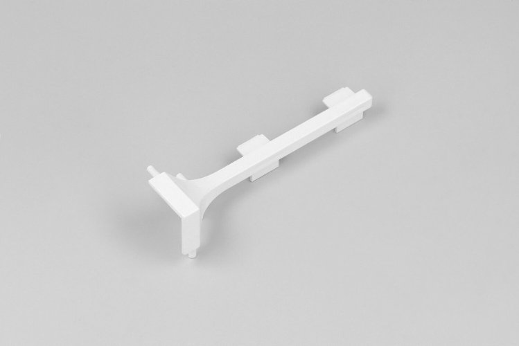 Úchyty, spojky, závěsný materiál - Rohová spojka 270st. pro profil BASE, bílá,  J1998801 - foto 1