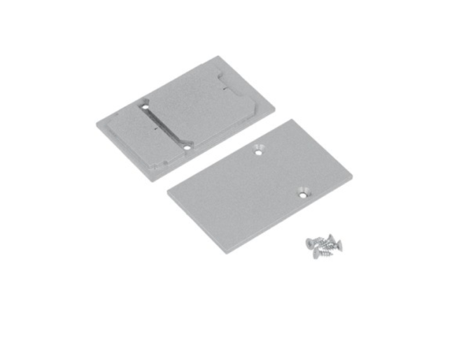 Difuzory a koncovky - Koncovka profilu COMBO30-01A stříbrná, kov, V6999222S - foto 1