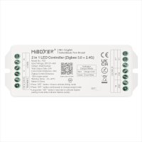 Power jednotky - LED přijímač 2v1 pro jenobarevné a CCT LED pásky, Zigbee 3.0+2,4GHz, DC 12-48 V, PZ2, Mi-Light