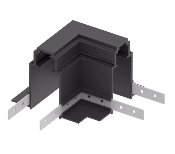 Podomítkový / sádrokartonový systém MAG R35 - Rohová spojka profilu MAG R35, černá, OP5363 - foto 1