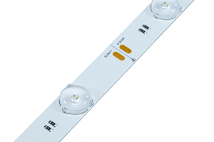 LED moduly - LED lišta 24V, 12W, 168st., 6500K, záruka 3 roky