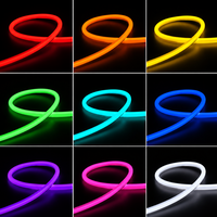 LED NEONY osazené - 5m Sestava LED 360 NEON 24, 28,8 W/m, 24VDC, CRI80 antidust coating, RGB