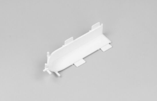 Úchyty, spojky, závěsný materiál - Rohová spojka 90st. pro profil BASE, bílá, J1998601