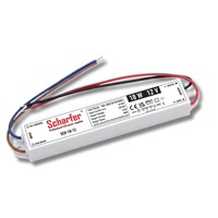Napájecí zdroje 12V - LED napájecí zdroj Scharfer, 12V, 18W, 1,5A, IP67, SLIM, 7 let záruka