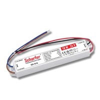 Napájecí zdroje 24V - LED napájecí zdroj Scharfer, 24V, 18W, 0,75A, IP67, SLIM, 7 let záruka