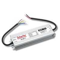 Napájecí zdroje 12V - LED napájecí zdroj Scharfer, 12V, 200W, 16,7A, IP67, SLIM, 7 let záruka