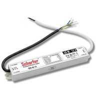 Napájecí zdroje 12V - LED napájecí zdroj Scharfer, 12V, 45W, 3,75A, IP67, SLIM, 7 let záruka