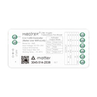 Matter - LED přijímač 5v1 pro jenobarevné/CCT/RGB/RGBW/RGB+CCT LED pásky, Matter Over Wifi+2,4GHz, DC 12-24 V, Max.12 A, SM5, Mi-Light
