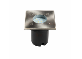 Výprodej - Nájezdové LED svítidlo GORDO N, 1W, 50lm, 6500K, IP697, CRI80, hranaté