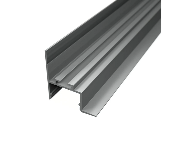 Hliníkový LED profil RECESSED 7, stříbrný - foto 1