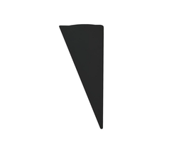 Difuzory a koncovky - Koncovka profilu WALL pravá, černá