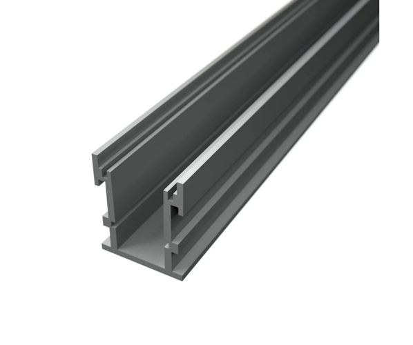 Hliníkový LED profil FLOOR 5, stříbrný - foto 1