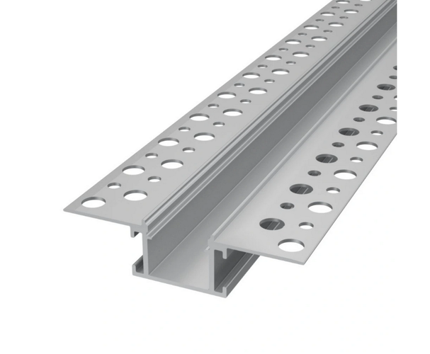 Hliníkový LED profil RECESSED 9, stříbrný - foto 1