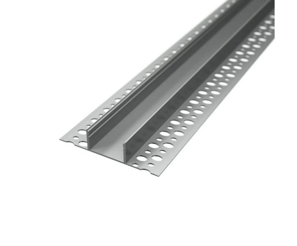 Hliníkový LED profil RECESSED 17, stříbrný - foto 1