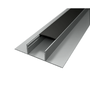 Hliníkový LED profil RECESSED 17 plný, stříbrný - foto 5