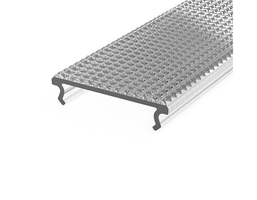 Difuzory a koncovky - Difuzor pro profil SUSPENDED 1, prizmatický, transparentní, 2m