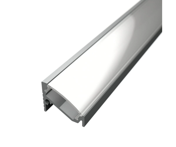 Hliníkový LED profil CORNER 6, stříbrný - foto 1