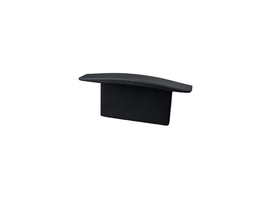 Difuzory a koncovky - Koncovka profilu RECESSED 21 plná, černá