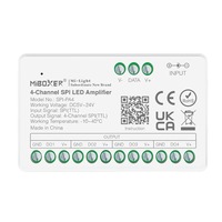 Zesilovače, opakovače - 4-kanálový SPI LED zesilovač, DC 5-24V, SPI-PA4, Mi-Light