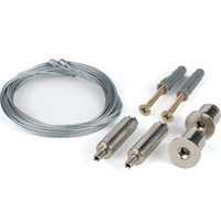 Úchyty, spojky, závěsný materiál - Závěsná lanka pro LED profily AVA, stříbrné