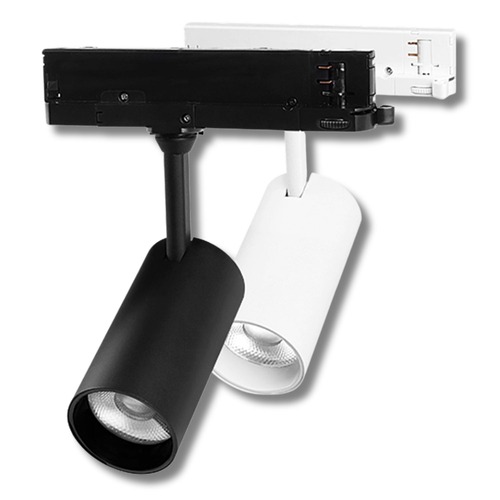 RGB+CCT Zigbee a 2,4G svítidla - Track svítidlo RGB+CCT 30W, černé a bílé, Zigbee 3.0 + 2,4G, 1800LM, TS5-30B-ZR, Mi-Light - foto 1