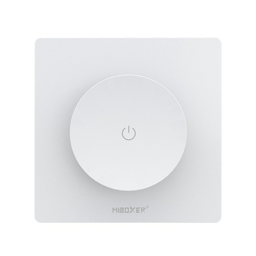 Dálkové ovladače na stěny, stolní ovladače - Rotační triakový stmívač WiFi+2.4GHz RF, 100-240VAC, 1,36A, TRI-K1WR, Mi-Light - foto 1