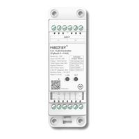 T série - 5v1 Řídicí jednotka pro LED, Zigbee 3.0 + 2.4G, DIN lišta 35mm, 12–48V DC, Mi-Light, TZ5