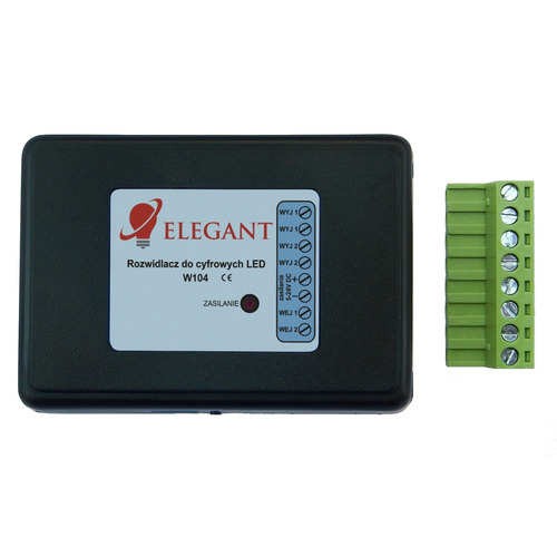 Ovladače Digitálních LED pásků - LED rozbočovač W104 – digitální splitter pro LED pásky - foto 1