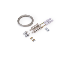 Úchyty, spojky, závěsný materiál - Závěsné lanko 3000mm, chromové, 43110003